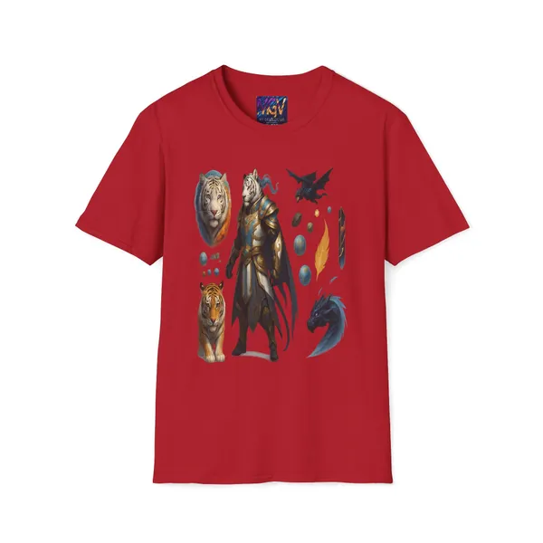 Fantasy_Adventure_Graphic_Tee_Magical_Creature_Shirt_Cherry_Red
